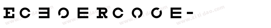 Eyechart Regular字体转换